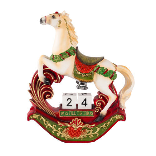 Days to Christmas Advent Rocking Horse