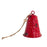 Winter Star Bell 18cm - Red