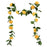 183cm (6ft) Yellow Rose Garland