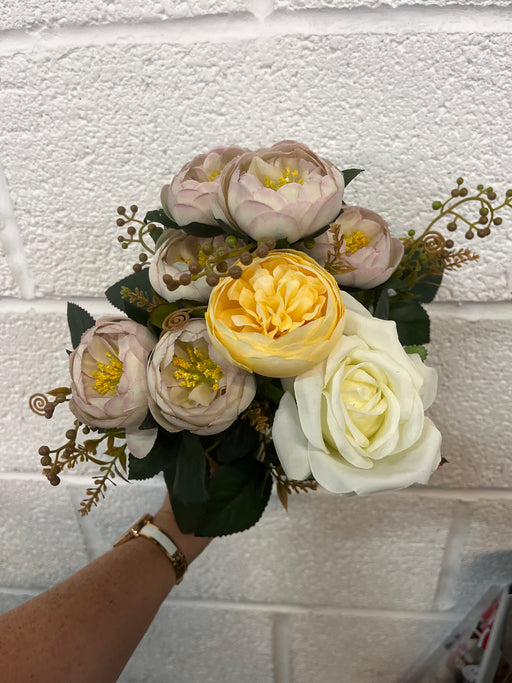 34cm ranunculus peony bush