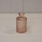 Amethyst Mini Geometric Glass Bottle x H9.2cm