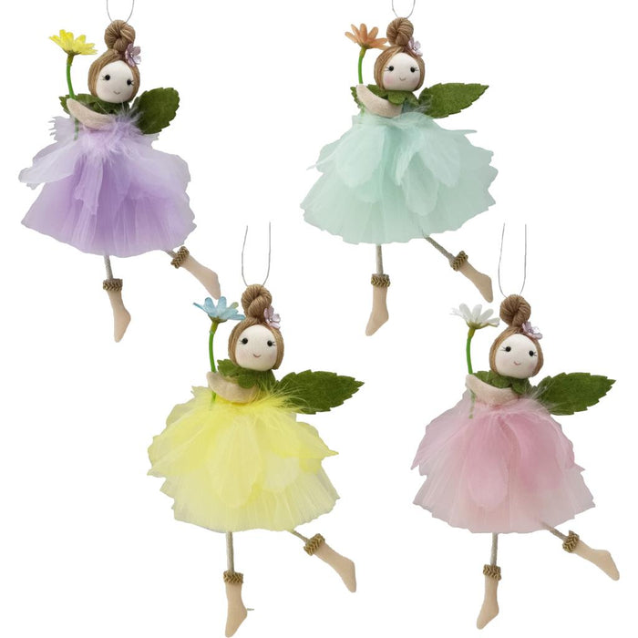 20cm Hanging Flower Fairy - One Selected at Random