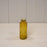 Glass Bottle Ribbed - 13.2cm Yellow