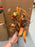 Discontinued autumn 44cm acorn  ruscus and berries bush bundle