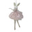 21cm Hanging Ballerina Bunny