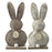 24.5 x 12cm Fluffy Easter Bunny Stand - One Selected at Random