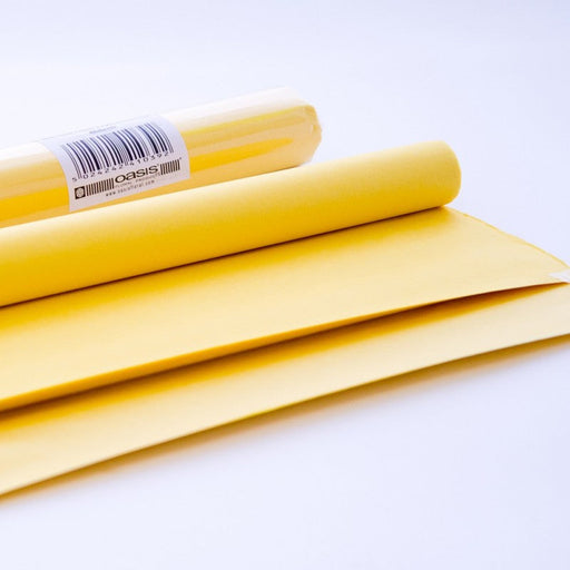 Roll of 48 Sheets of Tissue Paper Yellow