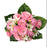 24 Stem Rose Chrysanthemum & Lily Bush x 36cm - Pink