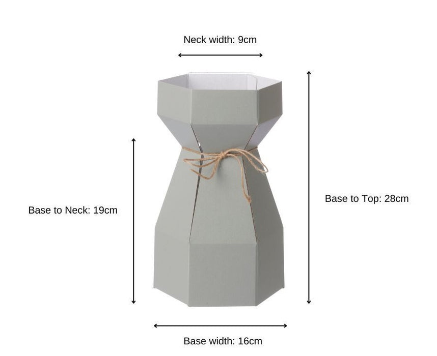 25 Windsor Porto Vases 28cm - Grey