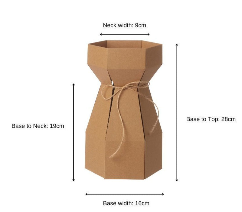 25 Windsor Porto Vases 28cm - Kraft