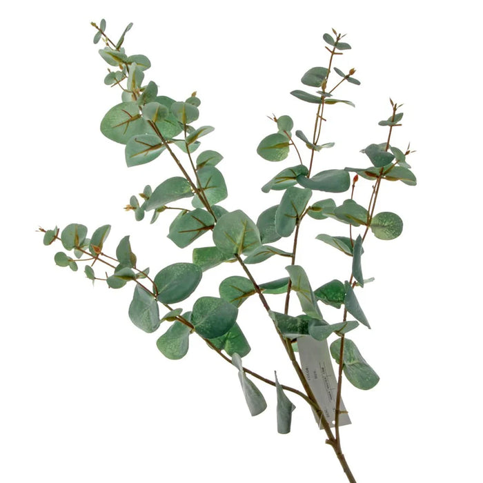 Silk Spiral Eucalyptus Spray - Green (110cm long)