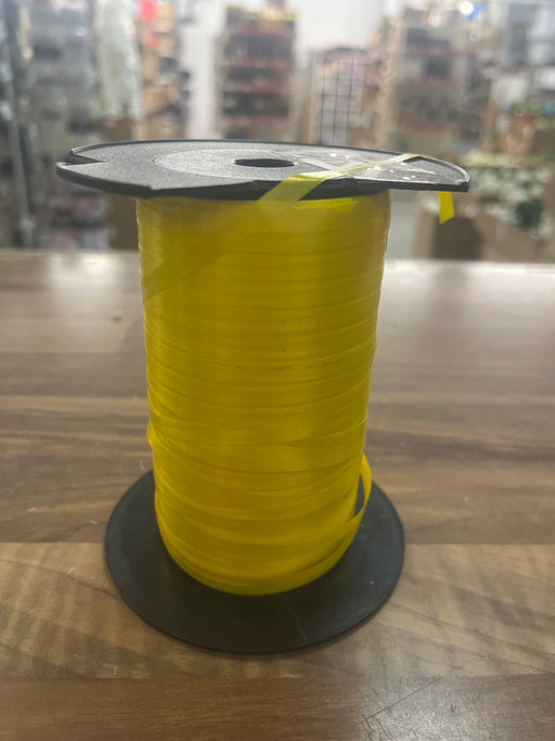 Reduced half a roll of Curling Ribbon - Yellow
