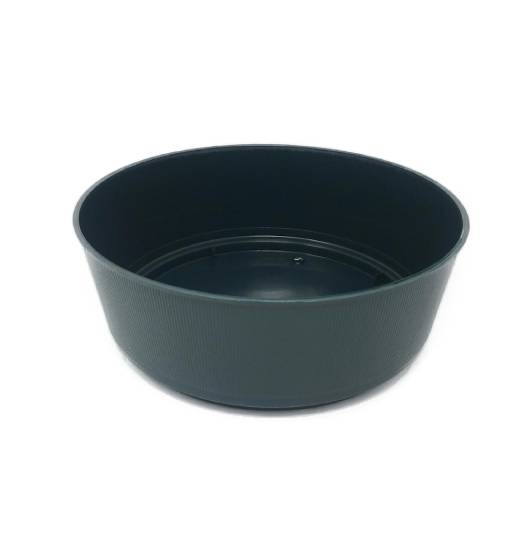 5 Green Bulb Bowls - Diameter 270mm