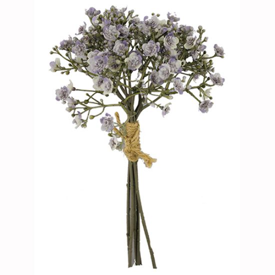 29cm Gypsophila Bundle - Dry Purple/Lilac