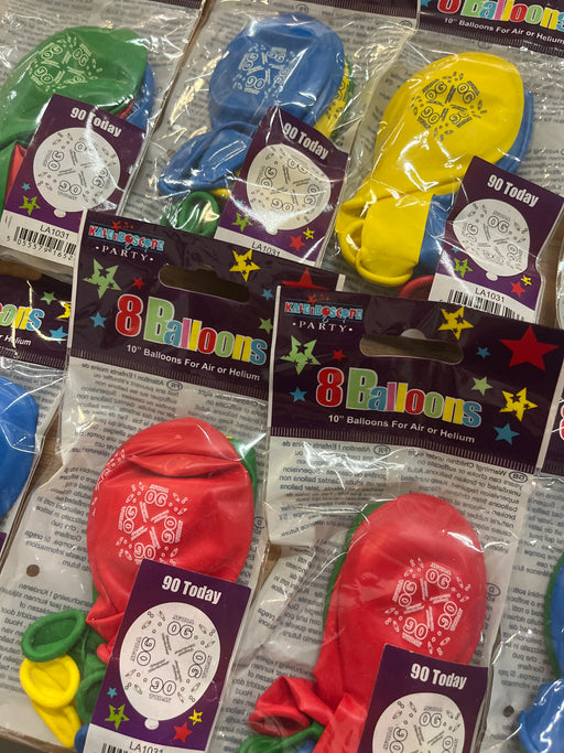 Joblot 40 latex balloons - 90 today