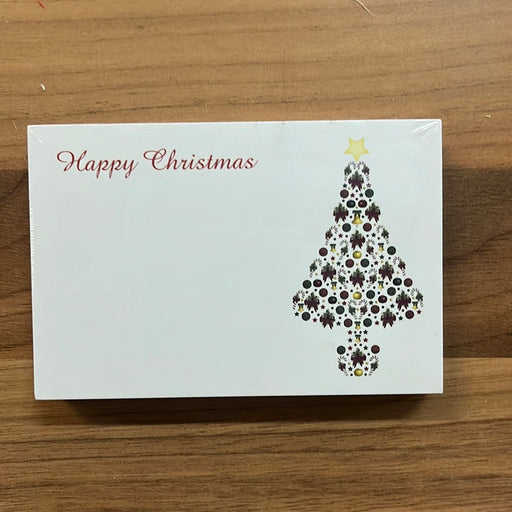 50y Merry Christmas Florist Cards with Tree Image