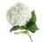Large 30cm Diameter Single Hydrangea - 106cm Length - White