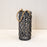 30cm Tall Grey-Washed Woven Wicker Lantern