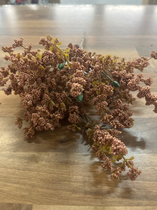 25cm length , 5 stem tan nude gyp bush