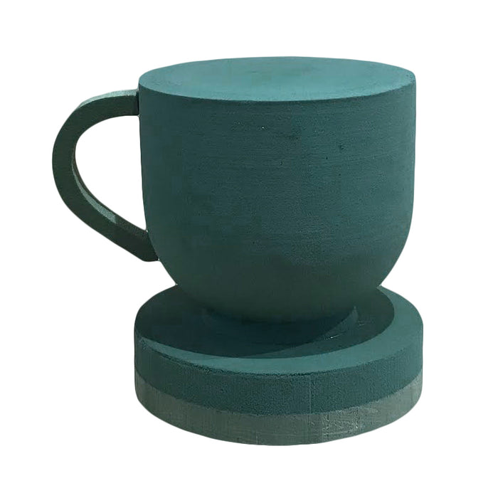 3D Tea Cup Floral Foam for Fresh Flowers - 30 x 22cm