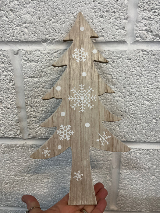 REDUCED Flat 35cm Nordic Wooden Tree