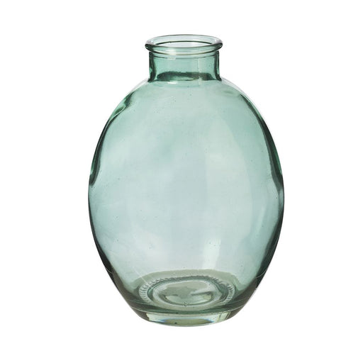 Camila Glass Bottle - Green - 16.5cm