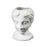 Greek Head Shaped Ceramic Vase  x 24cm - Athena - Matt White