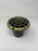 Black Grave Pot With Gold Twist On Lid