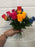 Assorted colour single stem rose bundle
