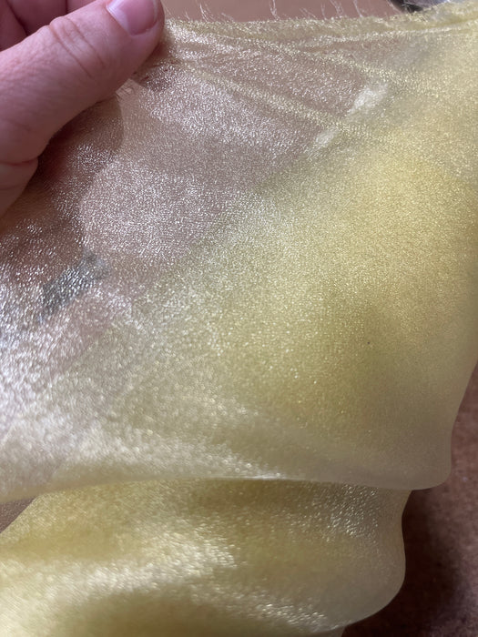 1 Metre Organza Fabric x 150cm - Gold