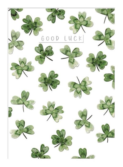 7x5 inch Card - Good Luck - Clover Image