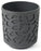 Duet Planter 19.5cm - Anthracite & Anthracite