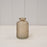Smokey Brown Dimpled Glass Bottle D6.3 X H10cm