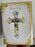 7x5" Card - Thinking of You - Happy Easter - Cross / Church / Daffodils Image
