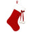 54cm Pom Po54cm Red Velour Pom Pom Christmas Stockingm Stocking