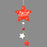 Merry Christmas Hanging Red Star