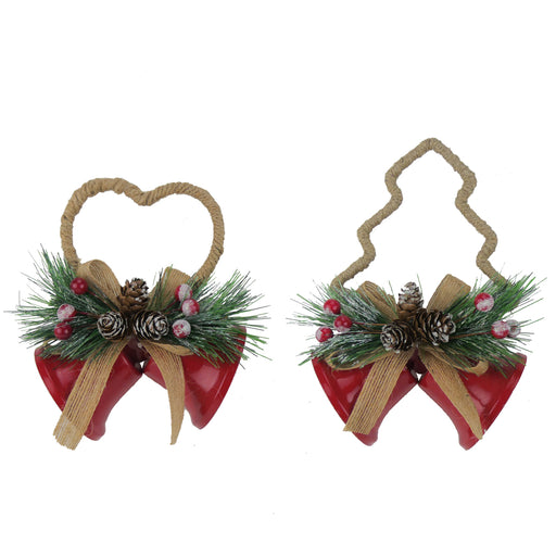 Jingle Bell Hanger - Red - One Selected at Random