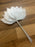 60mm white Rose Leaf Spray 12 Stems,may have rusty stems