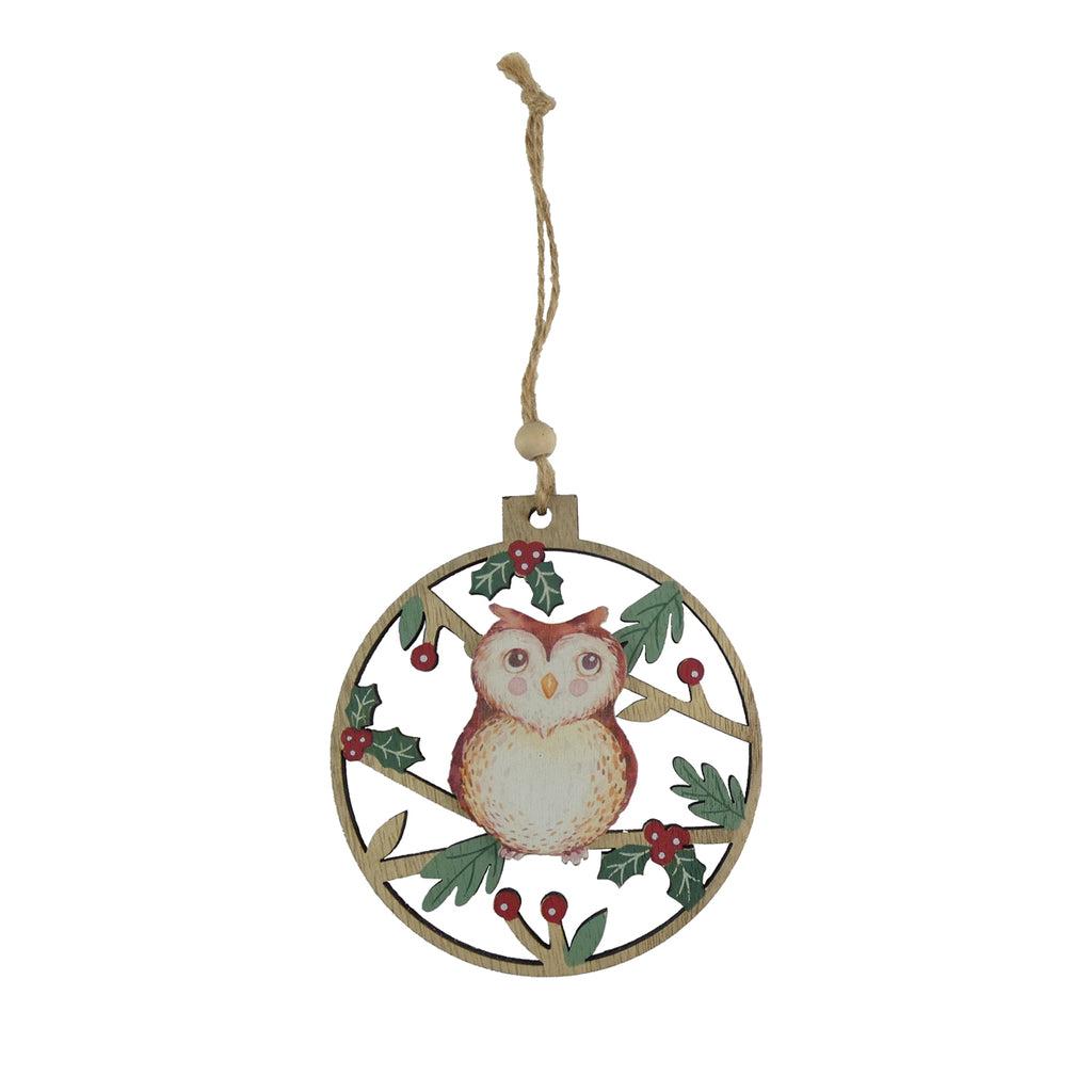 12cm Owl Hanger — Artificial Floral Supplies