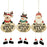 20cm Santa Stop Here Hanger - One Selected at Random