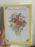 7x5" Card - From across the miles at Easter Time - Flower Bouquet Image