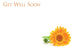 50  Florist Cards - Get Well Soon