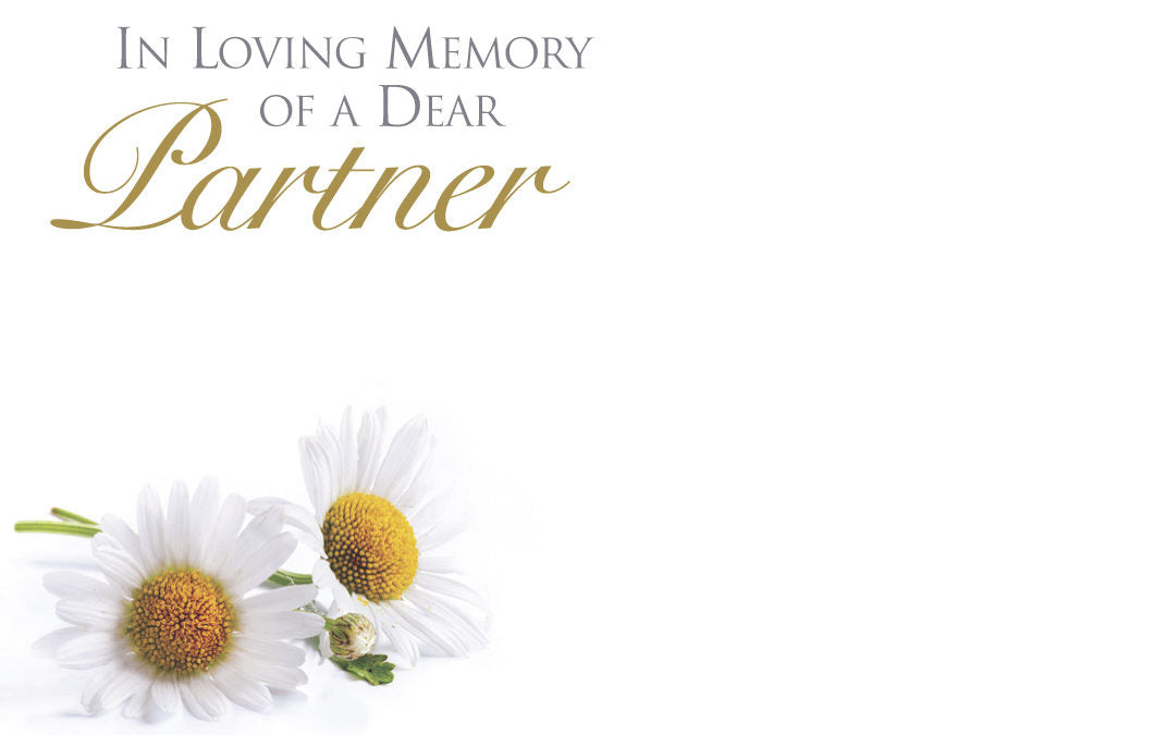 50  Florist Cards - In Loving Memory Partner