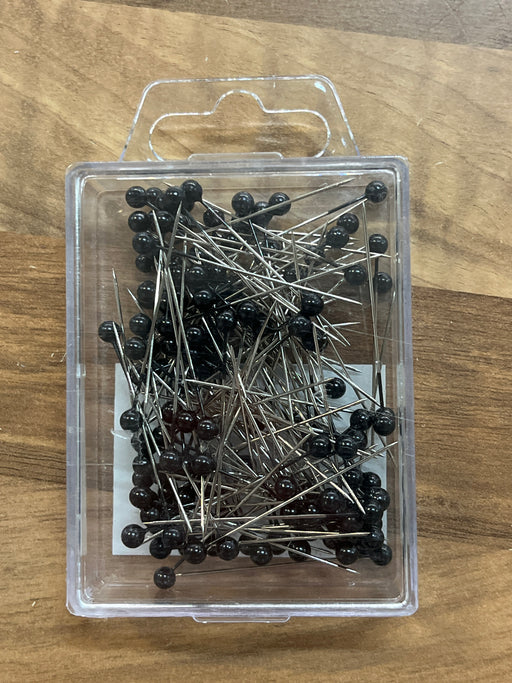 144 x 4 mm Pearl Head Pins - Black