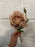 43cm Single stem rose - latte