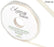 6mm x 20m Double Faced Cream Satin Ribbon
