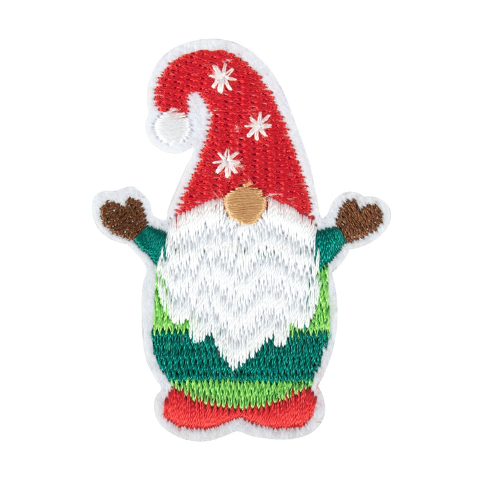 7.5cm Christmas Motif - Christmas Gonk - Iron or Sew On