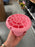 Baby Pink Plastic Grave Pot Insert