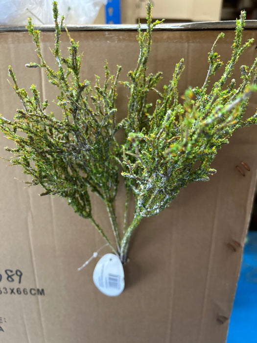 Twig Bush - Green/White (40cm long)