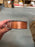 25mm x 20m Double Faced Copper Brown Satin Ribbon RI7598